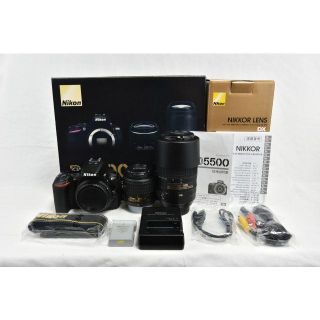 ニコン(Nikon)のNIKON D5500 ダブルズームキット(デジタル一眼)