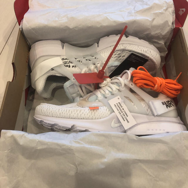 THE10 off-white  nike プレスト US9