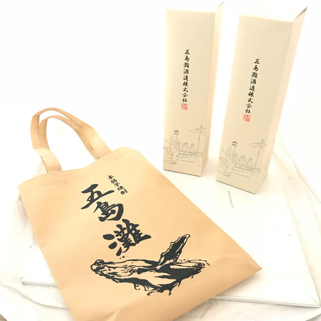 値下げ五島灘酒造 芋焼酎 五つ星 島内限定品 2本セット トートバッグ付きの通販 by syo5's shop｜ラクマ