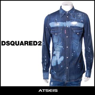 ディースクエアード(DSQUARED2)のDSQUAED2 シャツ デニム(シャツ)