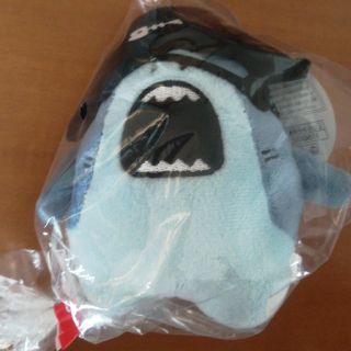 サメーズ　ボールチェーン付き　カイゾク　ぬいぐるみ　マスコット　ホオジロ(キャラクターグッズ)