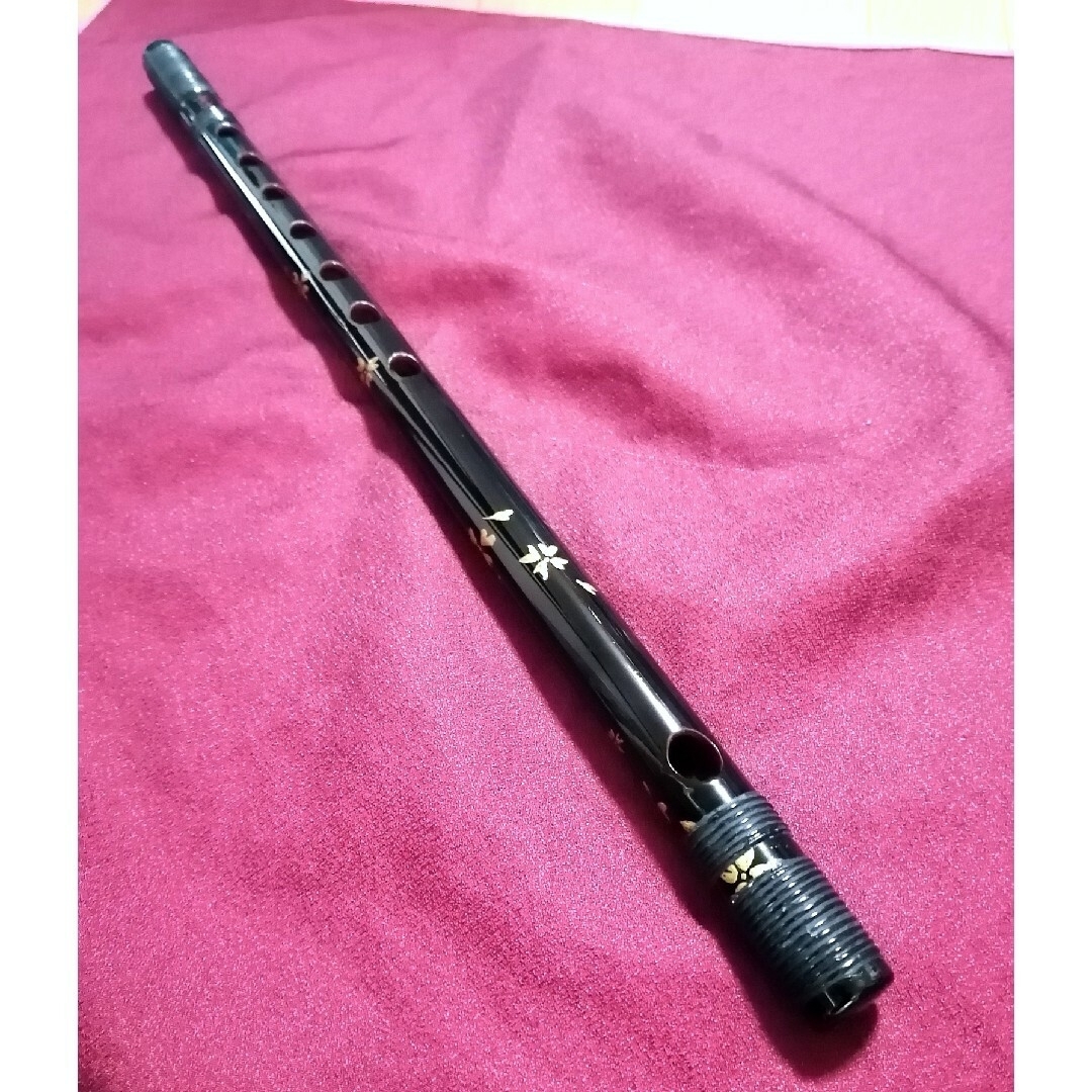 篠笛 志孝 古典調子(蝶の舞) 素竹総塗り 受注品の通販 by まつ's 篠笛 志孝 古典調子(蝶の舞) 素竹総塗り 受注品の通販 by まつ's