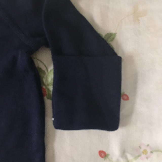 Ralph Lauren(ラルフローレン)のラルフローレンロンパース  紺色 キッズ/ベビー/マタニティのベビー服(~85cm)(ロンパース)の商品写真