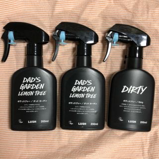 ラッシュ(LUSH)のLUSH ラッシュ ボディスプレー グッドガーデン2本 Dirty1本 (ユニセックス)