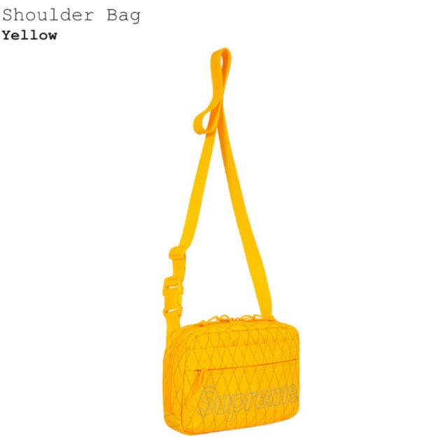 supreme 18fw shoulder bag yellow ショルダーバッグ