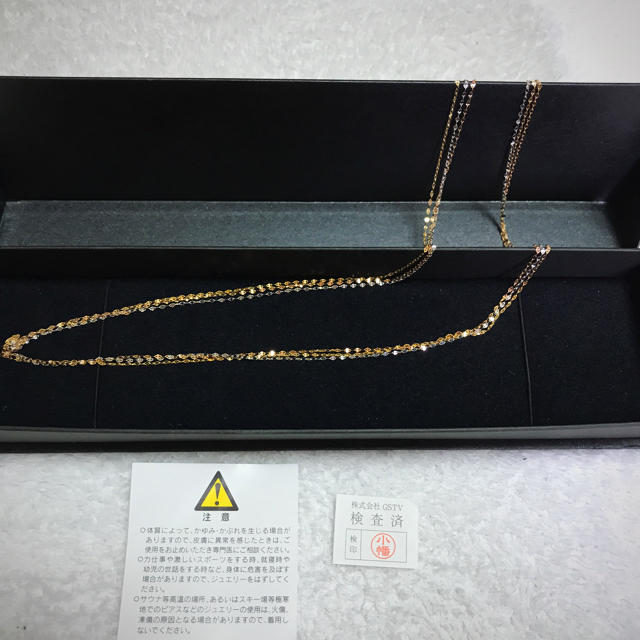 18k金60センチネックレス レディースのアクセサリー(ネックレス)の商品写真