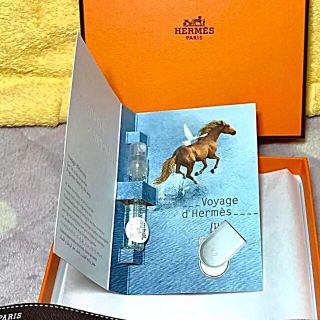 エルメス(Hermes)の【エルメス】ヴォヤージュ  ドゥ  エルメス 2 ml Box ＋リボン付き(ボディクリーム)