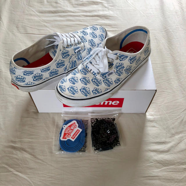 Supreme(シュプリーム)の27cm Supreme White Castle Vans Authentic メンズの靴/シューズ(スニーカー)の商品写真