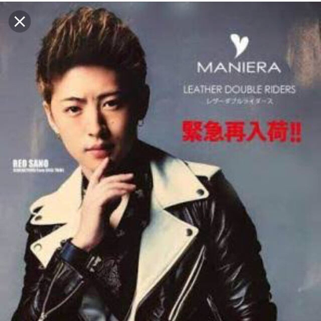 マニエラ バイカラーライダース-
