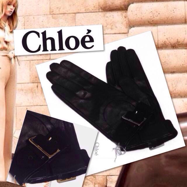 Chloe(クロエ)の新品【Chloe】ベルト付きグローブ❤️ レディースのファッション小物(手袋)の商品写真