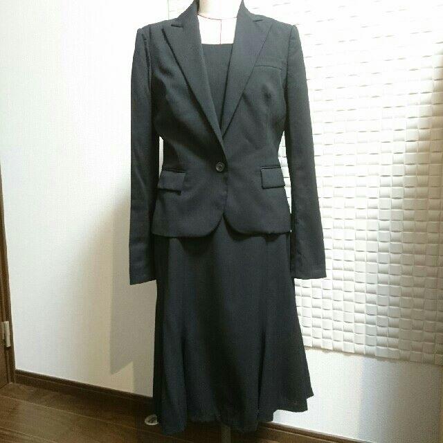 【ラルフローレン】ワンピース&ジャケットスーツ ブラック size11