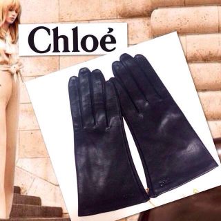 クロエ(Chloe)の新品【Chloe】高級レザーグローブ❤️(手袋)