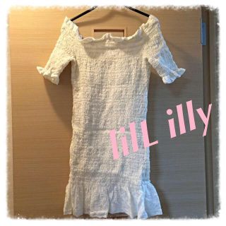 リルリリー(lilLilly)のlilL illy＊ワンピース(ミニワンピース)