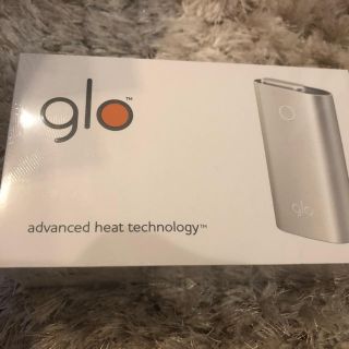 グロー(glo)のグロー シルバー 新品(タバコグッズ)