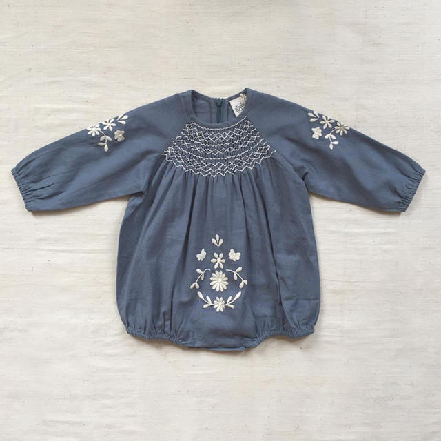 apolina maren romper blue 18-24m【新品 未使用】