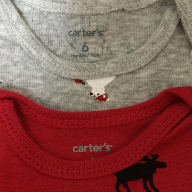 carter's(カーターズ)の未使用 カーターズ 長袖ロンパース 6M キッズ/ベビー/マタニティのベビー服(~85cm)(ロンパース)の商品写真