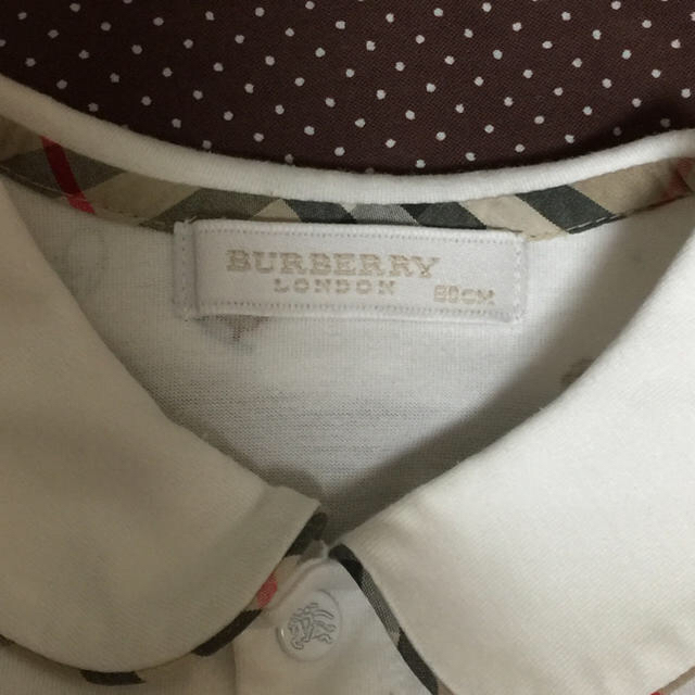 BURBERRY(バーバリー)のバーバリー カバーオール 80㌢ キッズ/ベビー/マタニティのベビー服(~85cm)(カバーオール)の商品写真