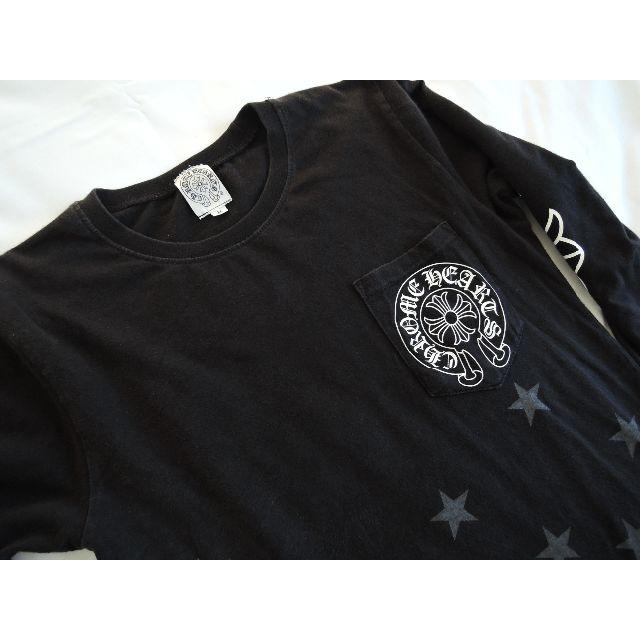 Chrome Hearts(クロムハーツ)のクロムハーツ　ロングTシャツ　星 ブラック　② メンズのトップス(Tシャツ/カットソー(七分/長袖))の商品写真