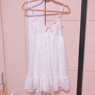 アクシーズファム(axes femme)の♡axes famme コットンチュールワンピース♡(ひざ丈ワンピース)