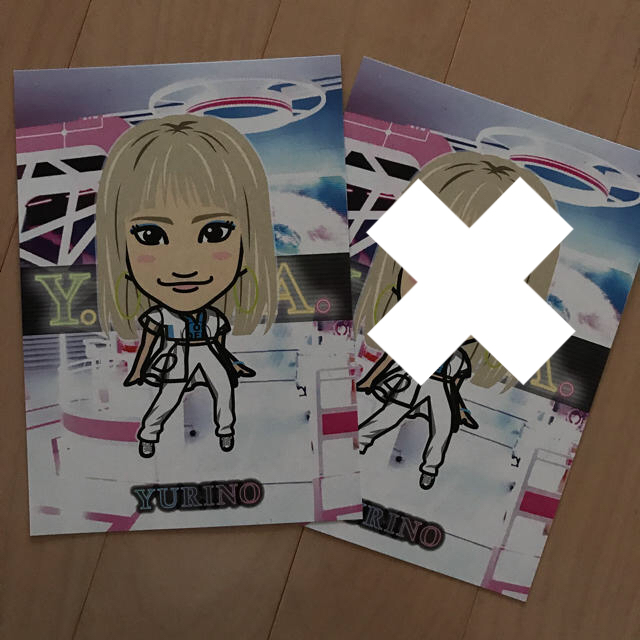 E-girls(イーガールズ)のYURINO POPカード エンタメ/ホビーのタレントグッズ(女性タレント)の商品写真