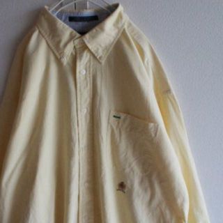 トミーヒルフィガー(TOMMY HILFIGER)のUS トミーヒルフィガー Yellow オックスフォード BD シャツ(シャツ)