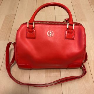 トリーバーチ(Tory Burch)のトリーバーチレッドバッグ(トートバッグ)