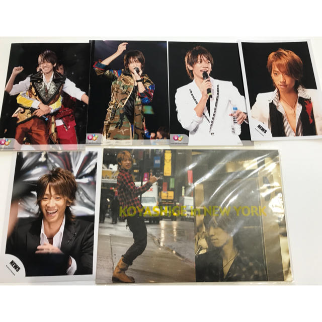 NEWS(ニュース)の小山慶一郎 公式写真 ポストカード エンタメ/ホビーのタレントグッズ(アイドルグッズ)の商品写真