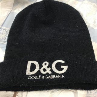 ディーアンドジー(D&G)のD&G   ニットキャップ  中古(キャップ)