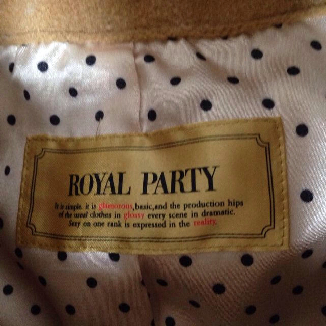 ROYAL PARTY(ロイヤルパーティー)のクリーニング済＊ロイヤルパーティーコート レディースのジャケット/アウター(ダッフルコート)の商品写真