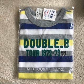 ダブルビー(DOUBLE.B)の🆕110＊ダブルB ボーダーT(Tシャツ/カットソー)