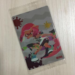 バンダイ(BANDAI)のスプラトゥーン2ウエハースカード(ゲームキャラクター)