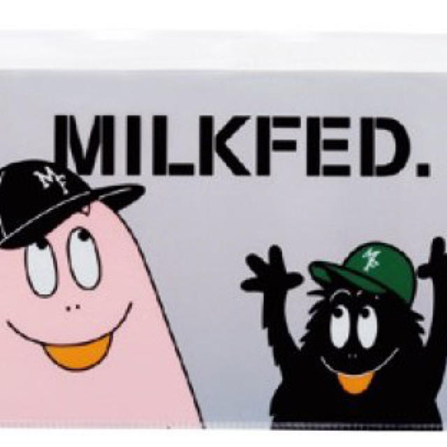 MILKFED.(ミルクフェド)のMILKFED．特製バーバパパ&バーバモジャ ポーチ&ネイル8本セット コスメ/美容のネイル(マニキュア)の商品写真