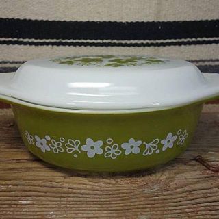 パイレックス(Pyrex)のパイレックス クレイジーデイジー オーバルキャセロール 648(食器)