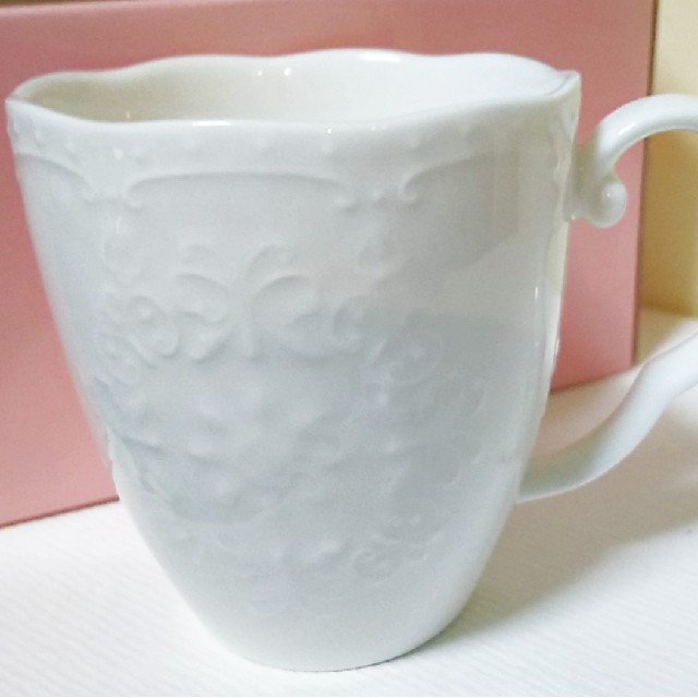 HANAE MORI(ハナエモリ)のHANAE MORI ティーカップ 2個セット インテリア/住まい/日用品のキッチン/食器(グラス/カップ)の商品写真