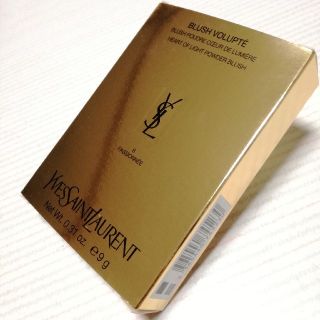 イヴサンローランボーテ(Yves Saint Laurent Beaute)の【送料無料·美品】イヴ・サンローラン　チーク　箱(チーク)