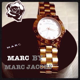 マークジェイコブス(MARC JACOBS)のマークジェイコブス＊時計♡美品！！(腕時計)