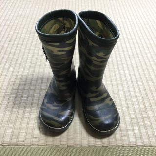 オシュコシュ(OshKosh)のキッズ 長靴 カモフラ柄☆(長靴/レインシューズ)