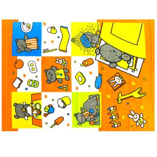 こぐまちゃん お昼寝タオル(タオルケット)