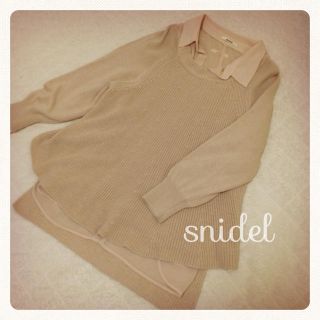 スナイデル(SNIDEL)のsnidel♡ロングニット(ニット/セーター)