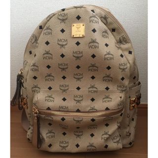 エムシーエム(MCM)のMCMリュック Mサイズ ベージュ(バッグパック/リュック)