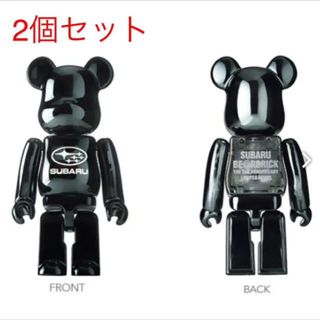 スバル(スバル)のベアブリック スバル SUBARU BE＠RBRICK エンタメ/ホビーのフィギュア(その他)の商品写真