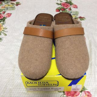 ビルケンシュトック(BIRKENSTOCK)のMOHEDA TOFFELN  フェルトサボ(スリッポン/モカシン)