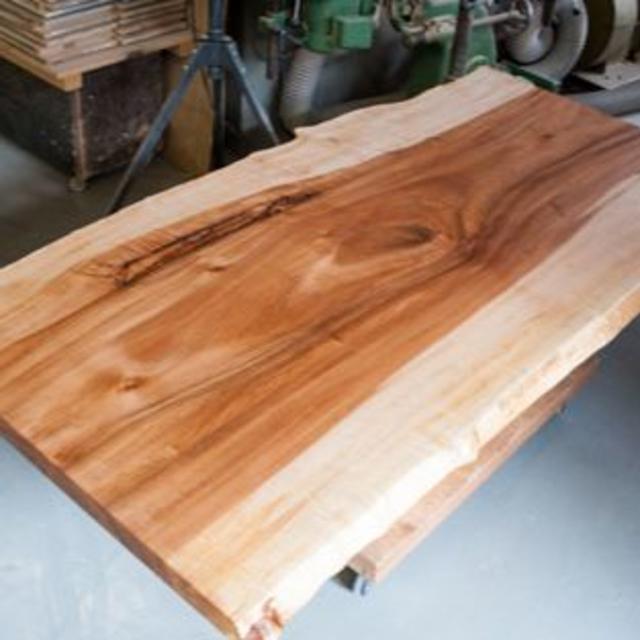 特大　１枚板　檜テーブル