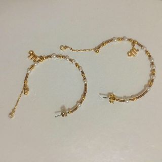 スナイデル(SNIDEL)のスナイデル イニシャルピアス M(ピアス)