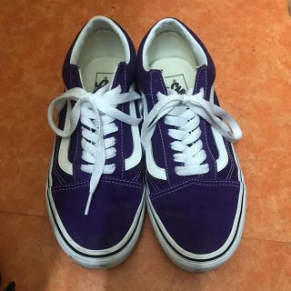 ヴァンズ(VANS)のvans オールドスクール パープル 紫(スニーカー)