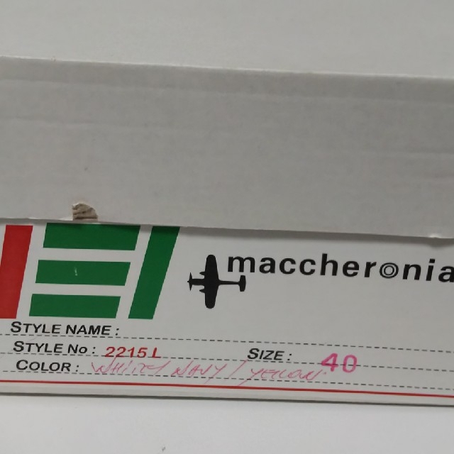 maccheronian(マカロニアン)のマカロニアン(maccheronian) 2215L 25.0【新品未使用】 メンズの靴/シューズ(スニーカー)の商品写真