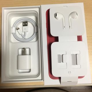 アイフォーン(iPhone)のiPhone 8   純正付属品(ヘッドフォン/イヤフォン)