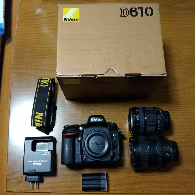 Nikon - NIKON D610 レンズ２本付