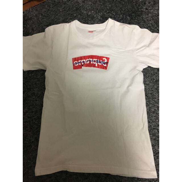 Tシャツ/カットソー(半袖/袖なし)Supreme×Comme des Garcons Box Logo 週末限定