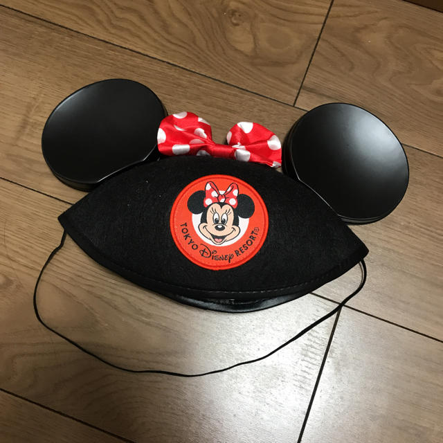 Disney(ディズニー)のミニー イヤーハット ディズニー エンタメ/ホビーのおもちゃ/ぬいぐるみ(キャラクターグッズ)の商品写真